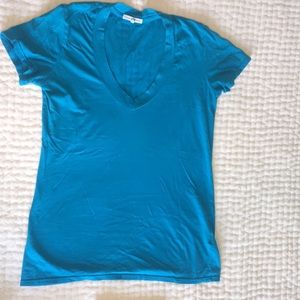 James Peres tee, blue size 2